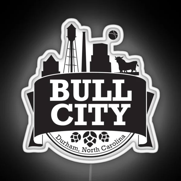 Bull City RGB Neon Sign