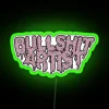 Vibrant Artisanal LED Neon Sign Adds Boho Chic Ambiance Instantly Inside