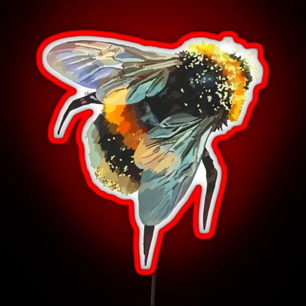 Bumblebee RGB Neon Sign