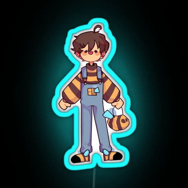 Bumblebee Tubbo RGB Neon Sign