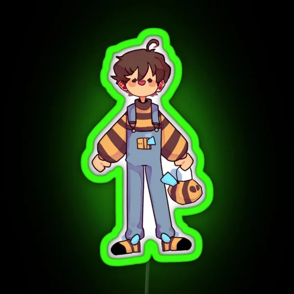 Bumblebee Tubbo RGB Neon Sign