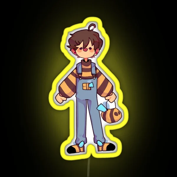 Bumblebee Tubbo RGB Neon Sign