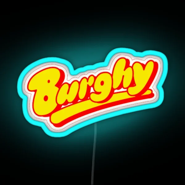 Burghy RGB Neon Sign