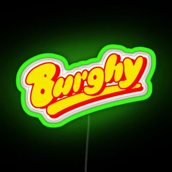 Burghy RGB Neon Sign