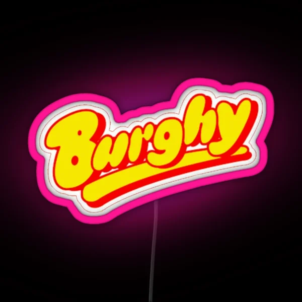 Burghy RGB Neon Sign