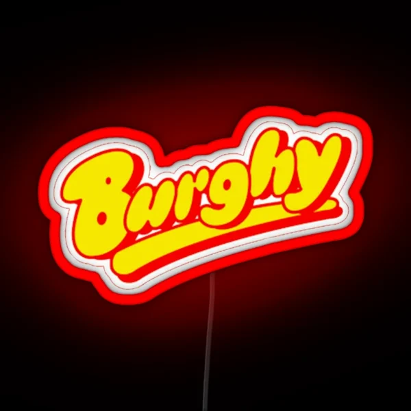 Burghy RGB Neon Sign