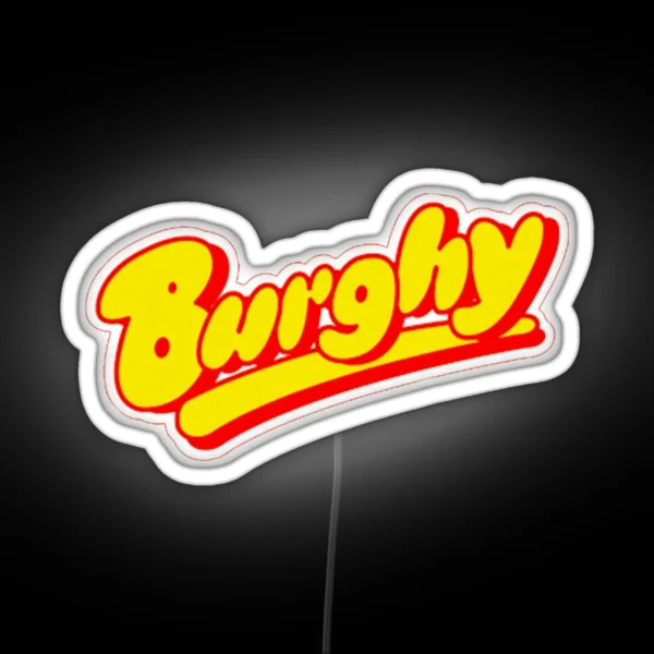 Burghy RGB Neon Sign