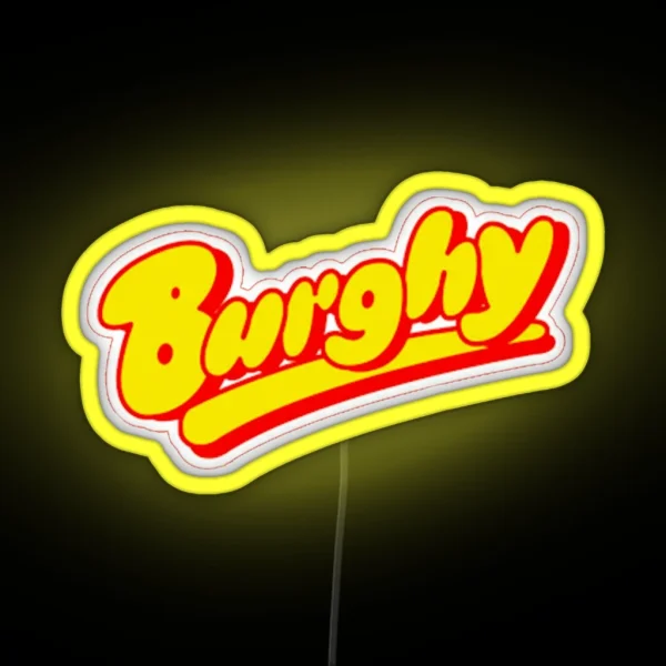 Burghy RGB Neon Sign