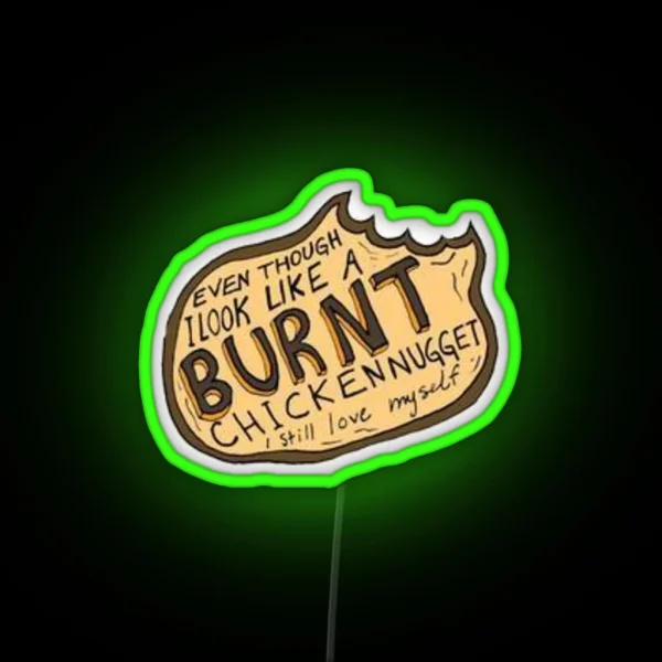 Burnt Nugget Vine RGB Neon Sign