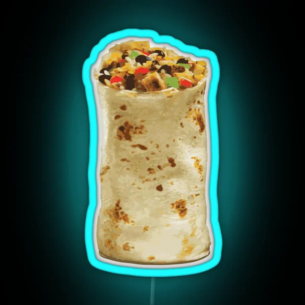 Burrito Led RGB Neon Sign