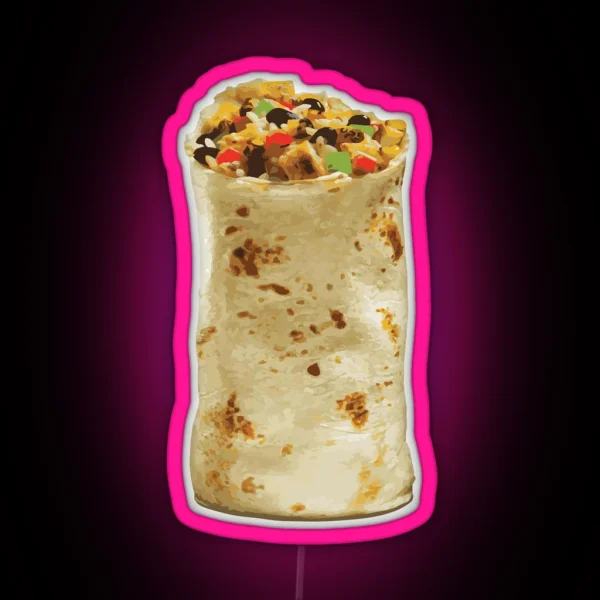 Burrito Led RGB Neon Sign