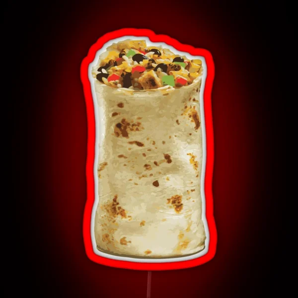 Burrito Led RGB Neon Sign