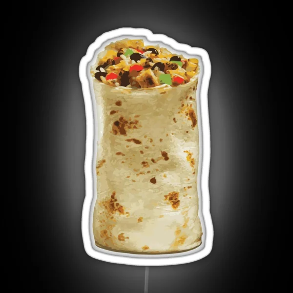 Burrito Led RGB Neon Sign