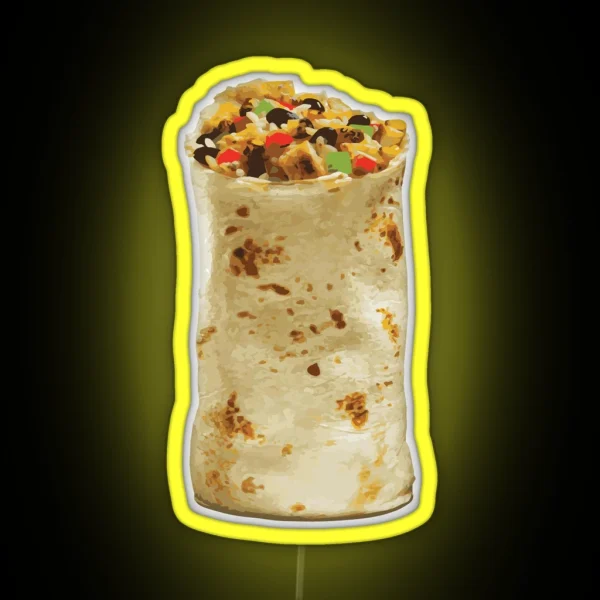 Burrito Led RGB Neon Sign
