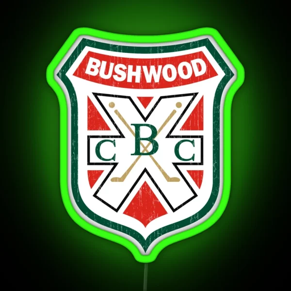 Bushwood Country Club RGB Neon Sign