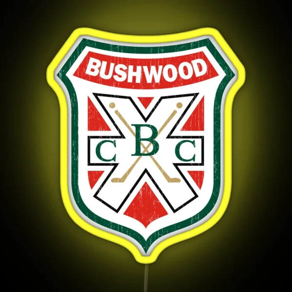 Bushwood Country Club RGB Neon Sign