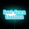 Eye-catching Bust Down Thotiana RGB Colorful Neon Bar Sign Illumination