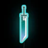 Bringing the iconic Buster Sword to life with vibrant neon glow