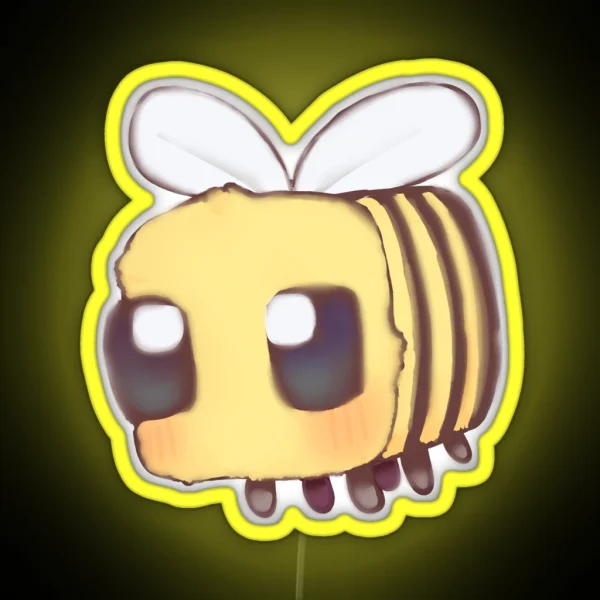 Busy Bee RGB Neon Sign