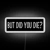 Neon Sign: Quirky Motorbike Accessories and Humorous Rider Gift Ideas