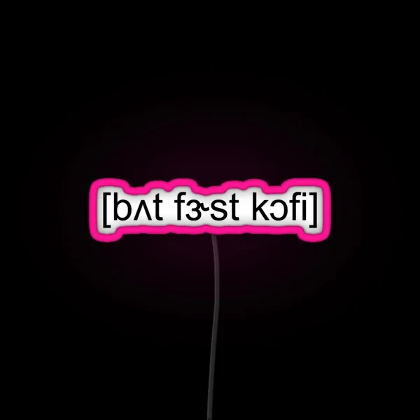 But First Coffee IPA RGB Neon Sign