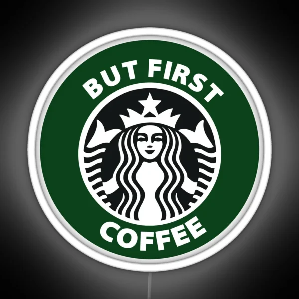 But First Coffee RGB Neon Sign
