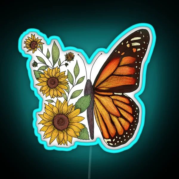 Butterfly RGB Neon Sign
