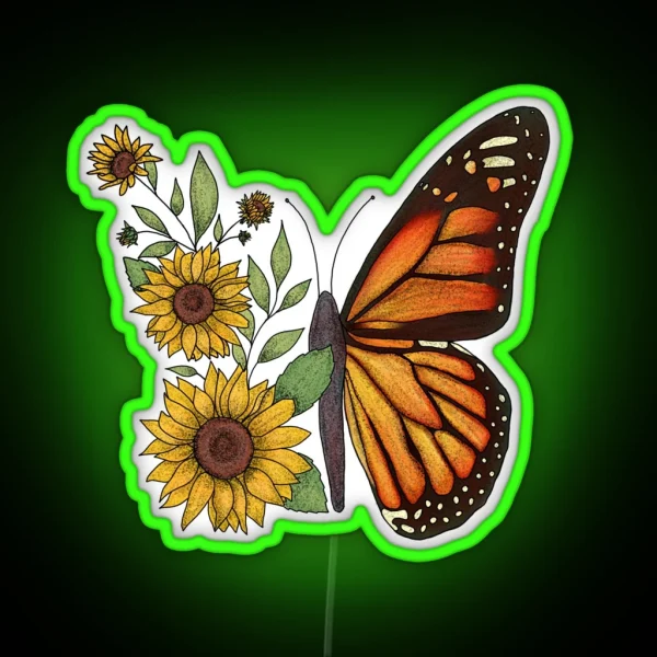 Butterfly RGB Neon Sign
