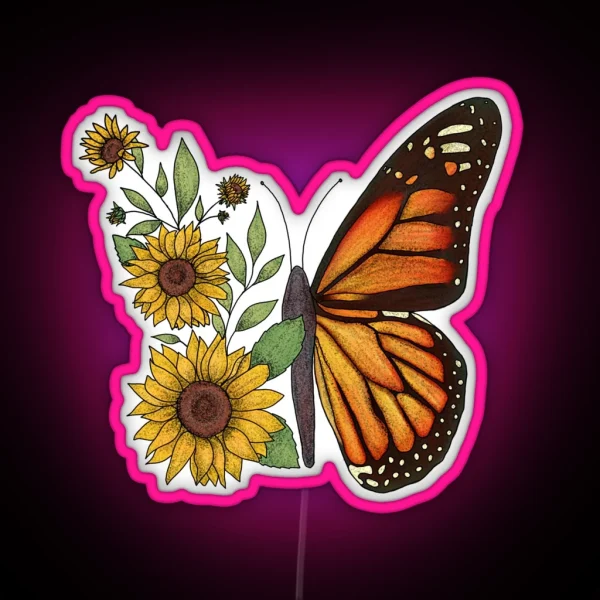 Butterfly RGB Neon Sign