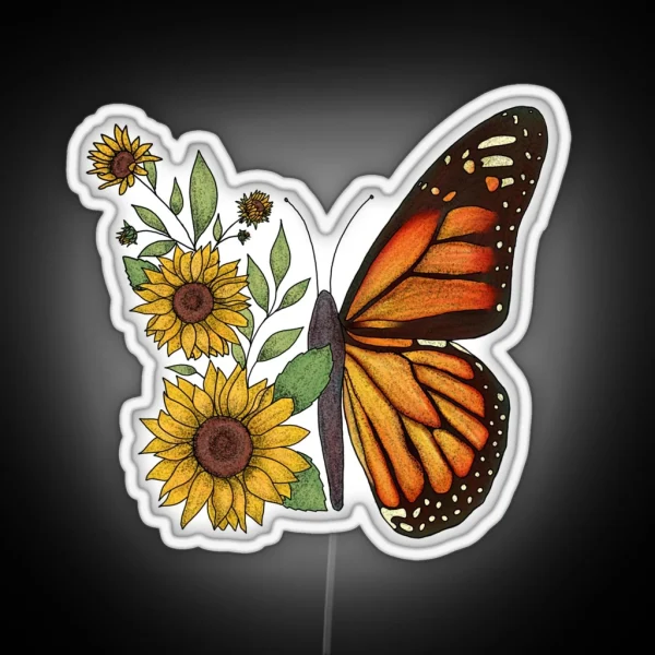 Butterfly RGB Neon Sign