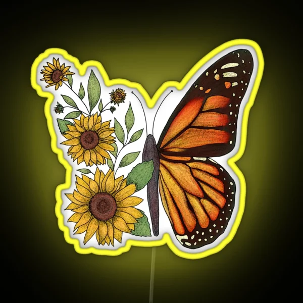 Butterfly RGB Neon Sign