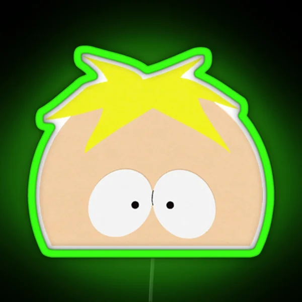 Butters Peeker RGB Neon Sign