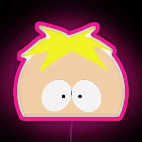 Butters Peeker RGB Neon Sign