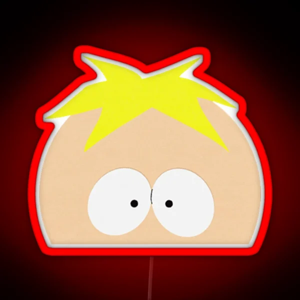 Butters Peeker RGB Neon Sign