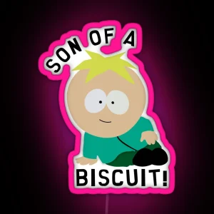 Butters Stotch South Park RGB Neon Sign