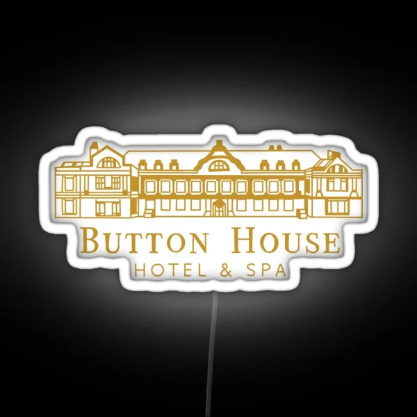 Button House Hotel And Spa RGB Neon Sign