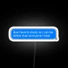 Retro LED Neon Sign Decor for Home Living Rooms Space.