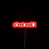 Add quirky French flair with vibrant, customizable RGB LED sign.