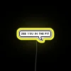 Colorful Digital Sign with Neon Effect for Game-Themed Decorations