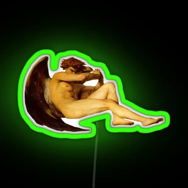 Cabanel S Fallen Angel RGB Neon Sign