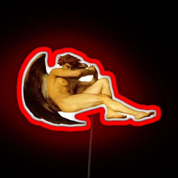 Cabanel S Fallen Angel RGB Neon Sign