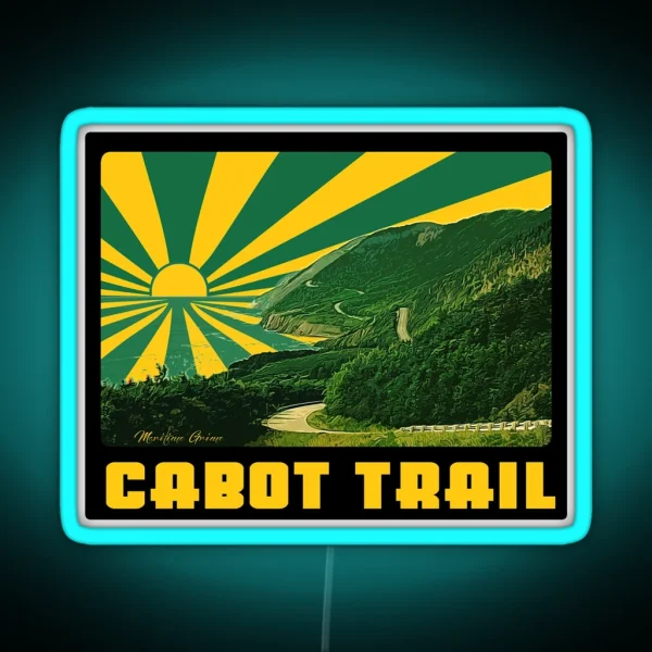 Cabot Trail RGB Neon Sign