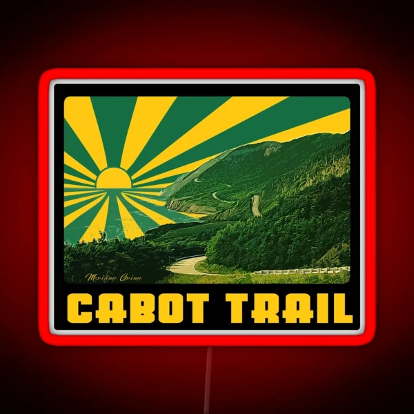 Cabot Trail RGB Neon Sign