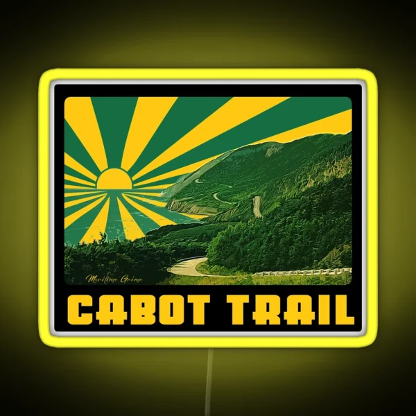 Cabot Trail RGB Neon Sign