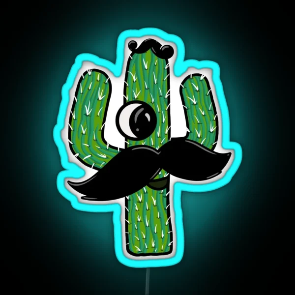 Cactus Boh RGB Neon Sign