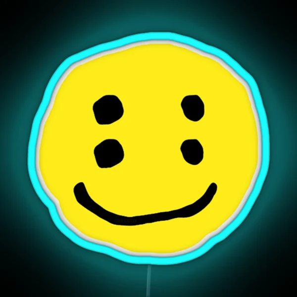 Cactus Plant Flea Market Smiley Face RGB Neon Sign