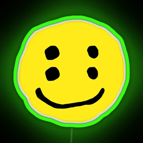Cactus Plant Flea Market Smiley Face RGB Neon Sign