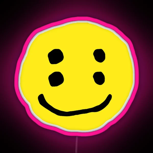 Cactus Plant Flea Market Smiley Face RGB Neon Sign