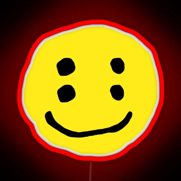 Cactus Plant Flea Market Smiley Face RGB Neon Sign