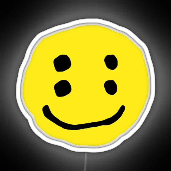 Cactus Plant Flea Market Smiley Face RGB Neon Sign